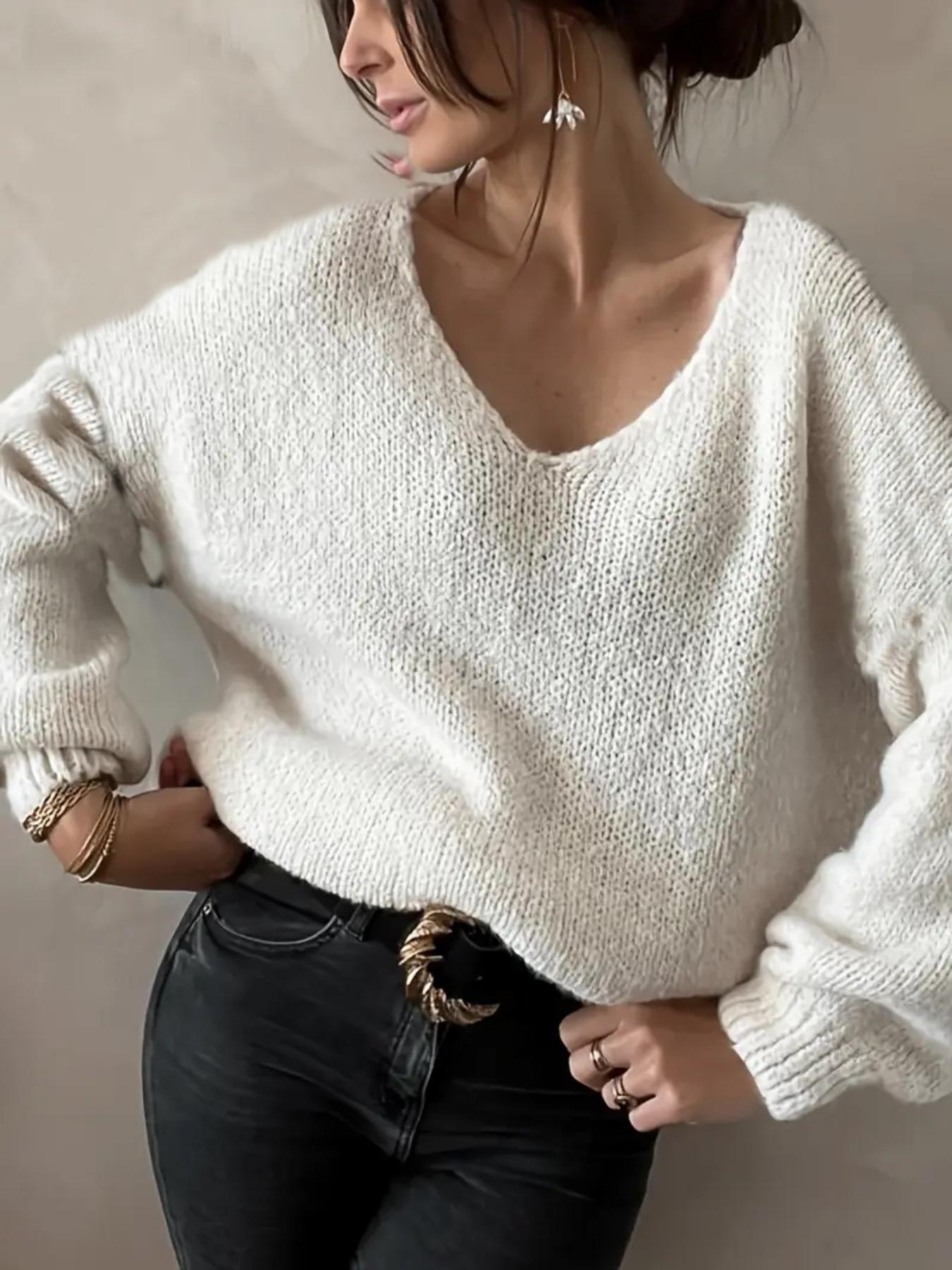 Cozy Drop-Shoulder Knit
