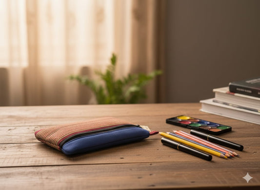 Artisan Stripe Utility Pouch