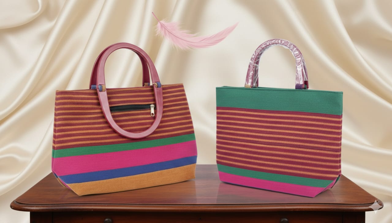 Casual Fabric Handbag – Trendy Everyday Carry Bag”