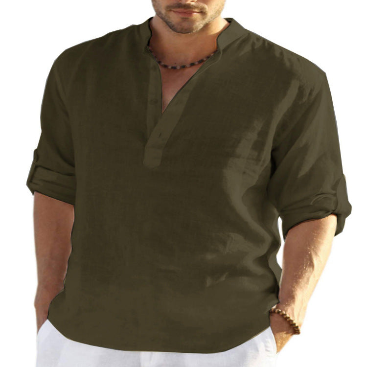 Zen Nomad Linen Shirt