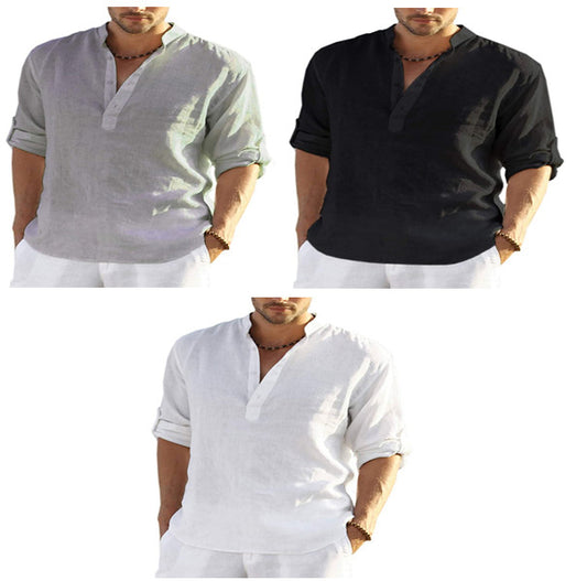 Zen Nomad Linen Shirt